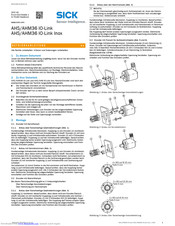 Sick AHS36 IO-Link Inox Operating Instructions Manual