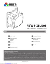 HERA PD60 Pixel Dot User Manual & Installation Manual