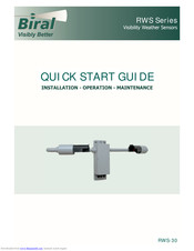 Biral RWS Series Quick Start Manual