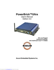 Acura Embedded Systems PowerBrick Ultra User Manual