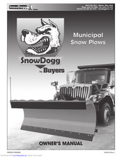 Buyers SnowDogg series Owner's Manual