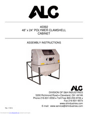 ALC 40392 Assembly Instructions Manual