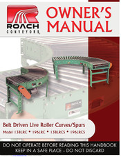 Roach Conveyors 196LRC Owner's Manual