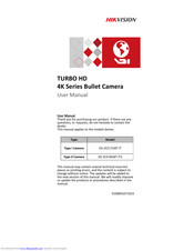 HIKVISION TURBO HD 4K Series User Manual