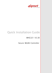 4IPNET WHG321 V3.30 Quick Installation Manual