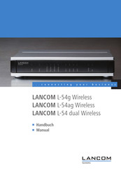Lancom L-54g Wireless Manual