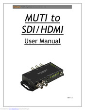 YUAN HIGH-TECH Multi to SDI/HDMI User Manual