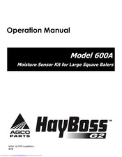 Harvest TEC 600A Operation Manual