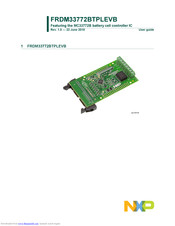 NXP Semiconductors FRDM33772BTPLEVB User Manual