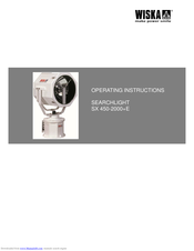 WISKA SX 450IC-2000+E Operating Instructions Manual