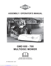 Kuhn GMD 600 Assembly & Operators Manual