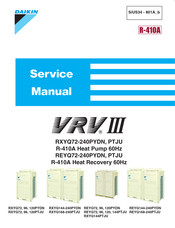 Daikin REYQ120PYDN Service Manual