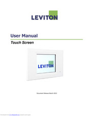 Leviton Touch Screen User Manual