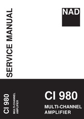 NAD CI980 Service Manual