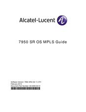 Alcatel-Lucent 7950 SR User Configuration Manual