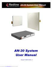 Redline AN-30 System User Manual