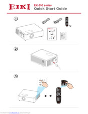 Eiki EK-350 Series Quick Start Manual