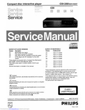 Philips CDI220/40 Service Manual