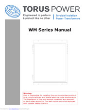 Torus Power WM 60 BAL TVSS Manual