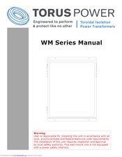 Torus Power WM 30 TVSS Manual
