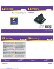 Sandberg Foldable Battery Dock User Manual