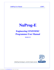 DediProg NuProg-E User Manual