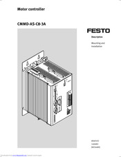 Festo s CMMD-AS-C8-3A Mounting And Installation