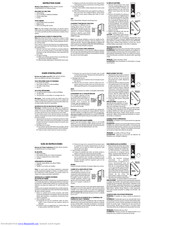 Carlon Wireless Chime Button Instruction Manual