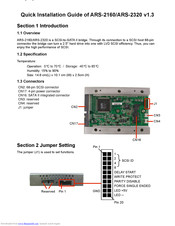 Acard ARS-2320 Quick Installation Manual