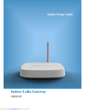 UfiSpace LoRa GPE810U Quick Setup Manual