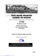 torklift A7202 Installation Instructions Manual