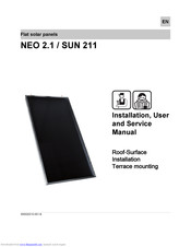 DeDietrich SUN 211 Installation, User And Service Manual