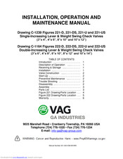 Vag 221-D Installation, Operation And Maintenance Manual