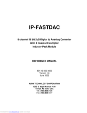 Alphi IP-FASTDAC Owner Reference Manual