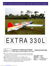 GREAT PLANES Giant Extra 330L User Manual