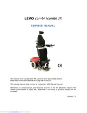 Levo Combi JR Service Manual