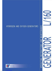 Elettronica Todescato L/160 Operating	Instructions And Maintenance