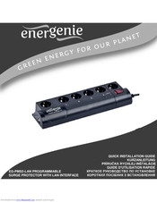 Energenie EG-PMS2-LAN Quick Installation Manual