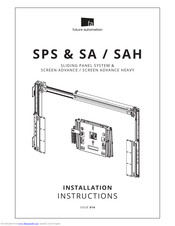Future Automation SPS & SAH Installation Instructions Manual