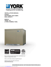 York YAP049 Installation Manual
