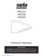 Rada VR2-CC Product Manual