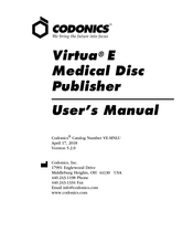 Codonics Virtua E User Manual