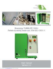BEA Institut für Bioenergie GmbH TUMBLER 1000 PLUS User Manual