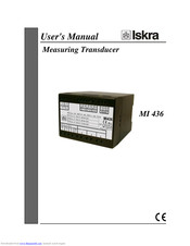 Iskra MI 436 User Manual