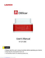 Launch DBScar User Manual