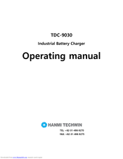 HANMI TECHWIN TDC-9030 Operating Manual