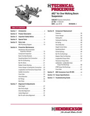 Hendrickson AR2 series Service Instructions Manual