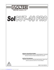 Solter SolCUT-40 PRO Instruction Manual