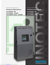 InoTec CLS FUSION Power 48Ah Mounting And Operating Instructions