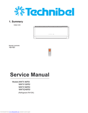Technibel MAFX 96R5I Service Manual